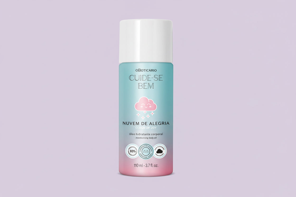 Prenez soin de vous, huile corporelle hydratante Cloud of Joy, 110 ml