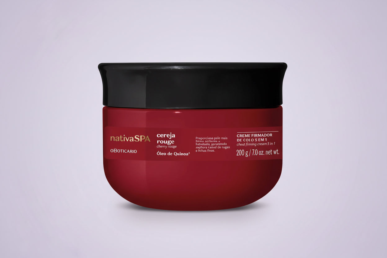 Nativa Spa Cereja Rouge Crème Raffermissante Cou 5-en-1 200 g
