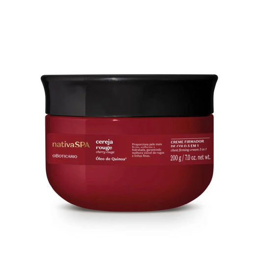 Nativa Spa Cereja Rouge Crème Raffermissante Cou 5-en-1 200 g