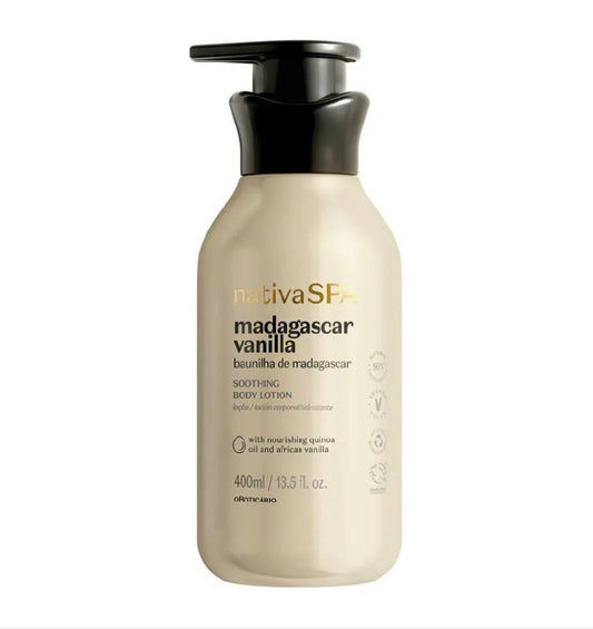 Lotion hydratante Nativa SPA à la vanille de Madagascar, 400 ml