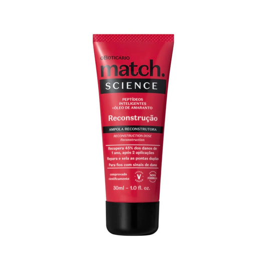 Ampoule reconstructrice pour cheveux Match Science, 30 ml