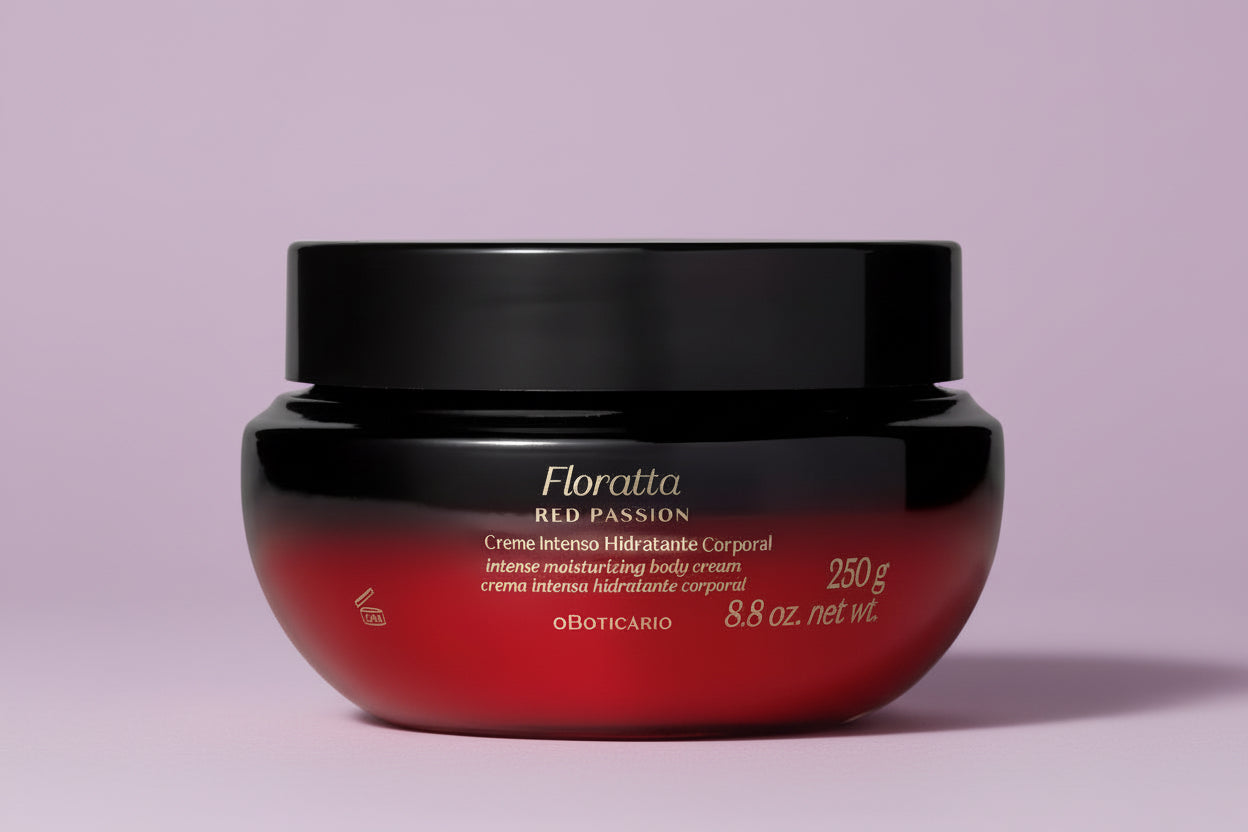 Crème hydratante corporelle Floratta Red Passion, 250g
