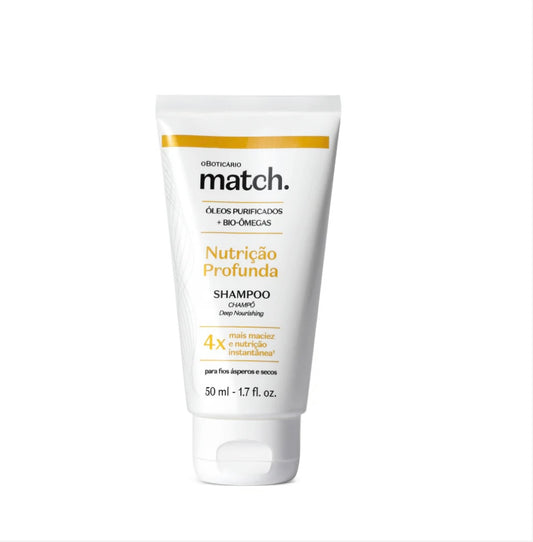 Shampoing Match Nutrition Profonde, 50 ml