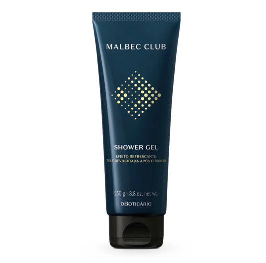 Gel douche corps et cheveux Malbec Club, 250 g