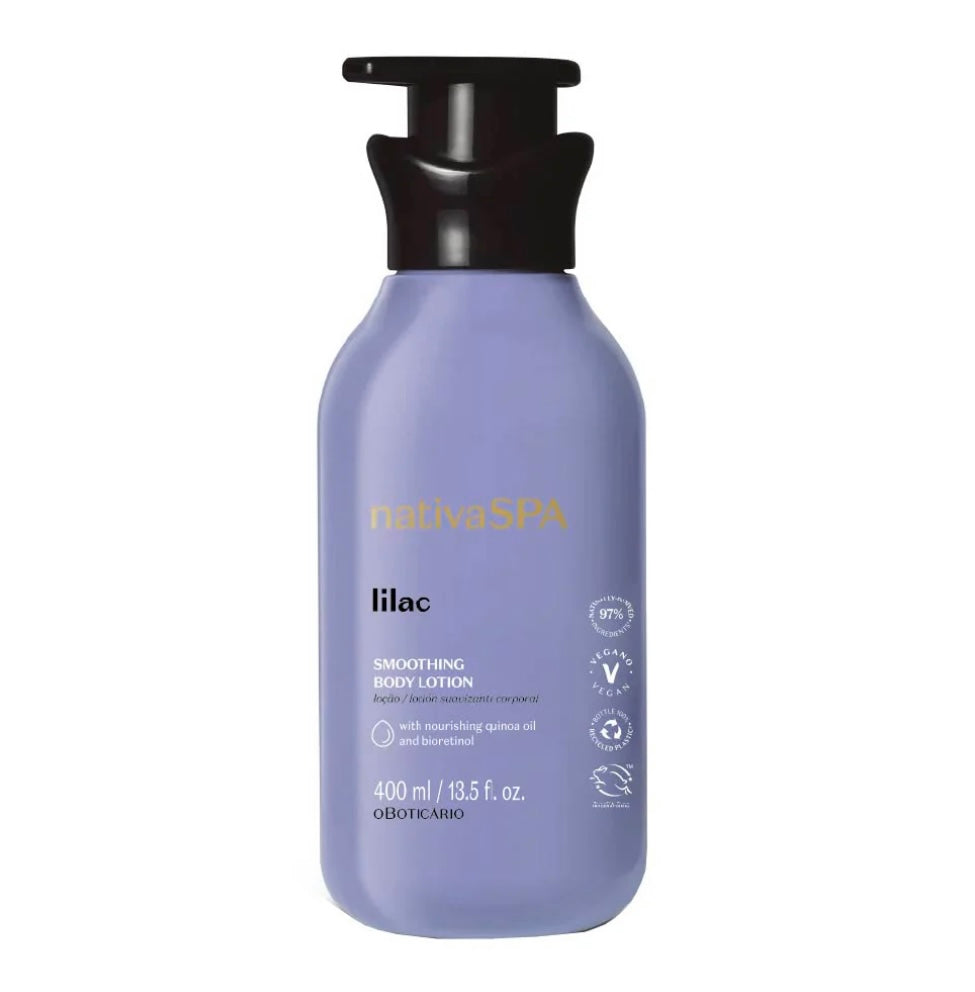Lotion hydratante Nativa SPA Lilas, 400 ml