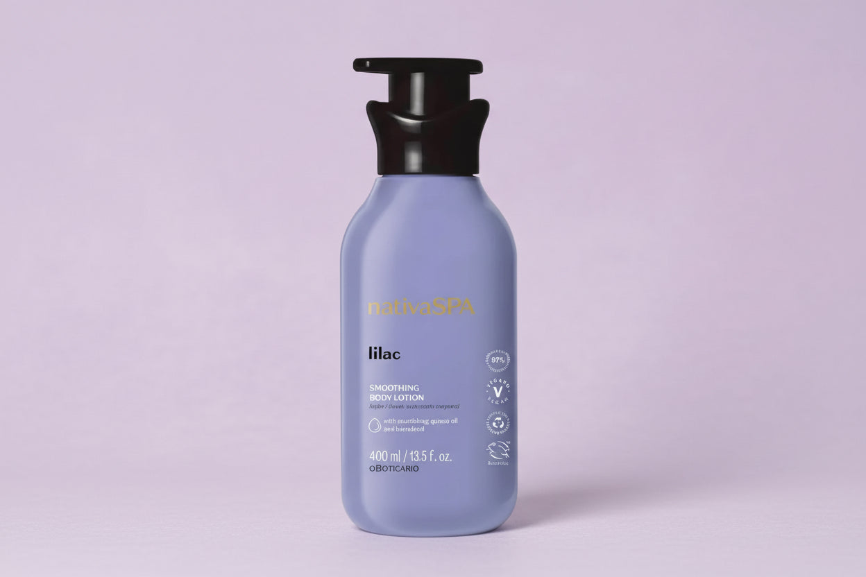 Lotion hydratante Nativa SPA Lilas, 400 ml