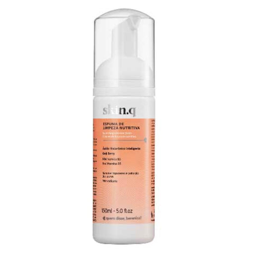 Skin.q Mousse nettoyante nourrissante pour le visage, 150 ml