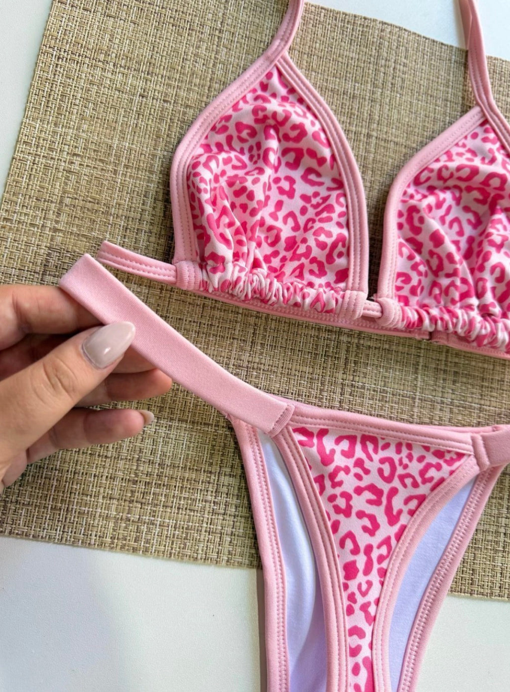 Bikini Tigret Rosa