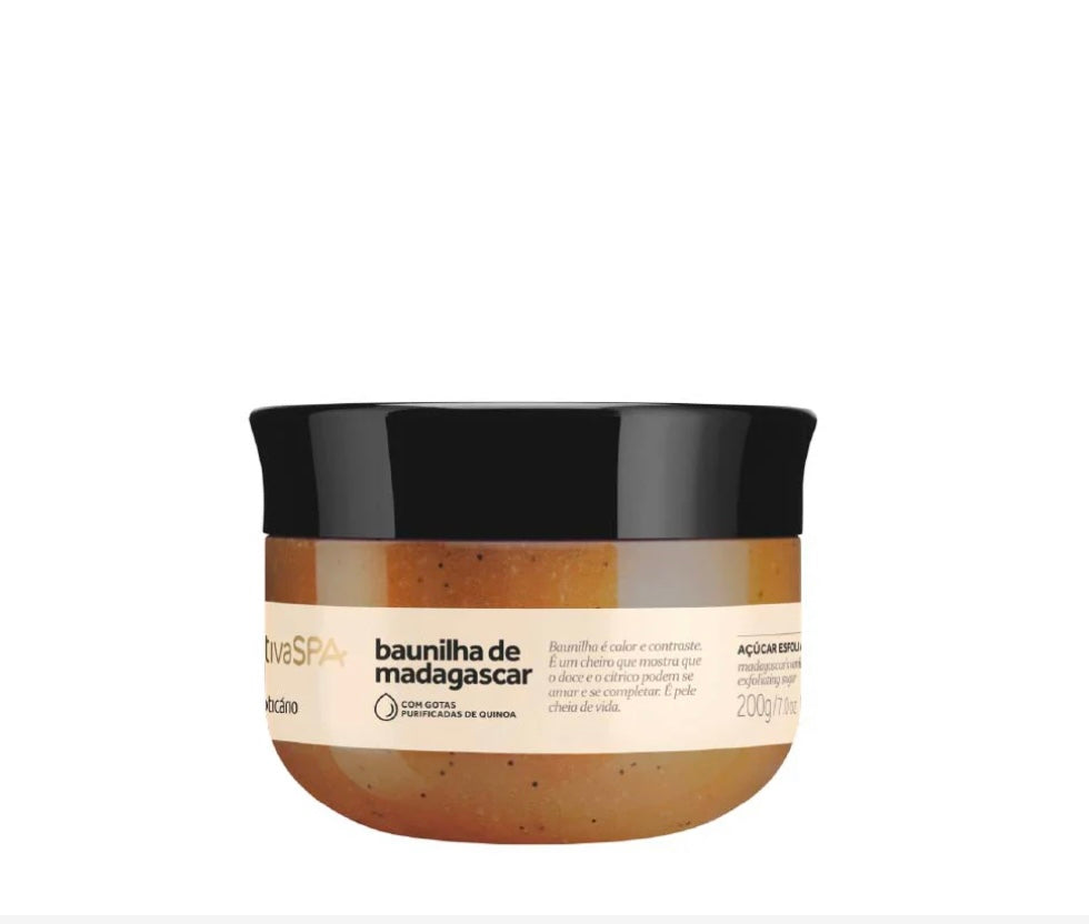 Nativa Spa Gommage au Sucre Vanille de Madagascar, 200 g