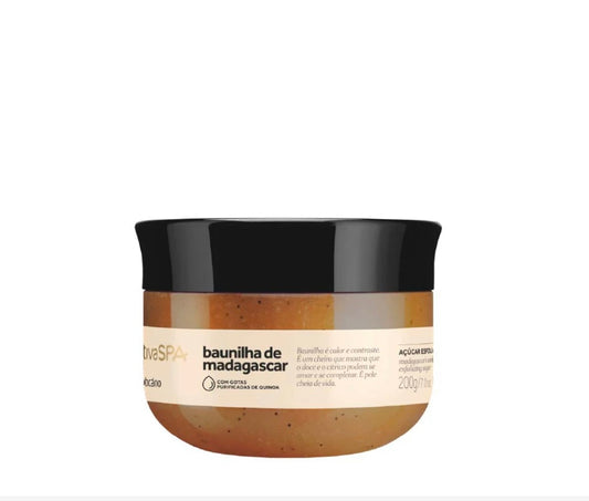 Nativa Spa Gommage au Sucre Vanille de Madagascar, 200 g