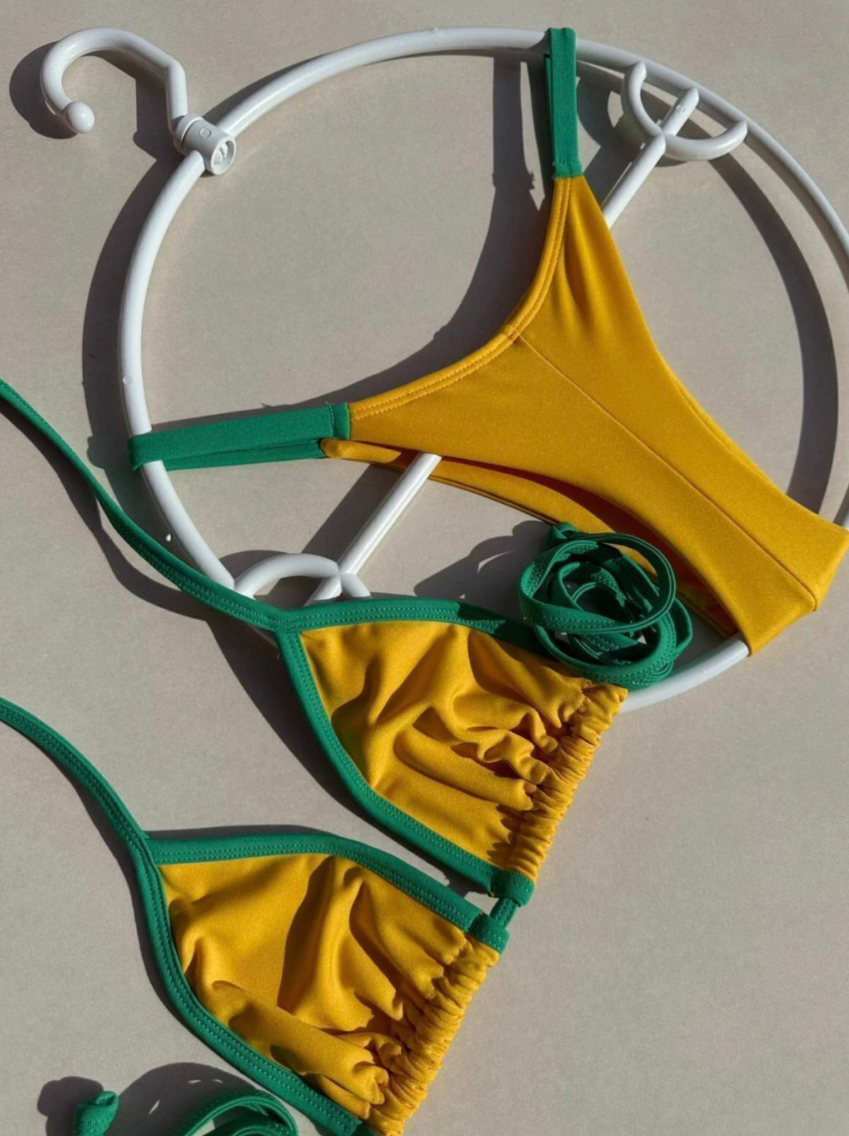 Bikini Paola Jaune et vert