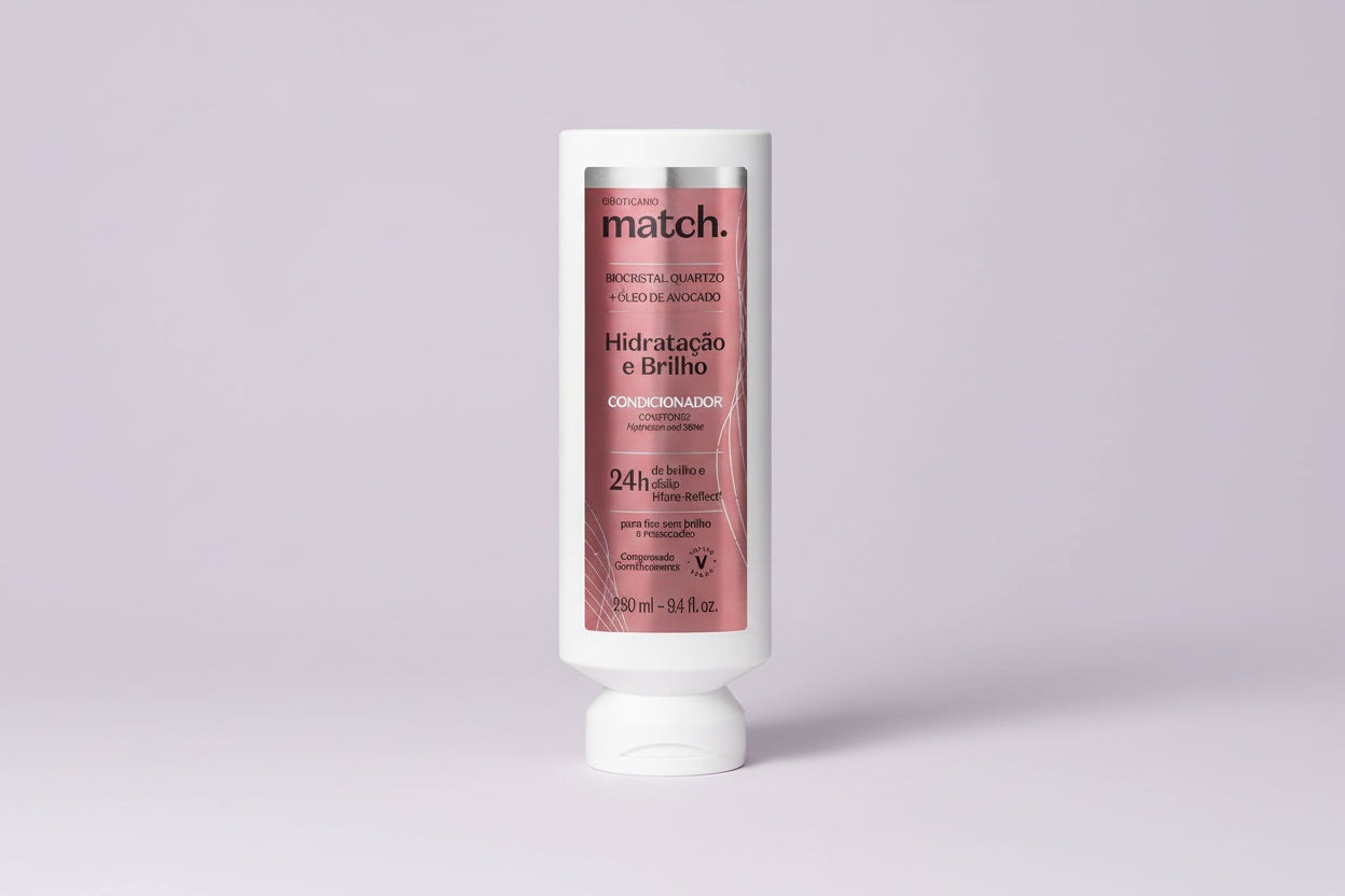 Après-shampoing Match Hydratation et Brillance 280 ml
