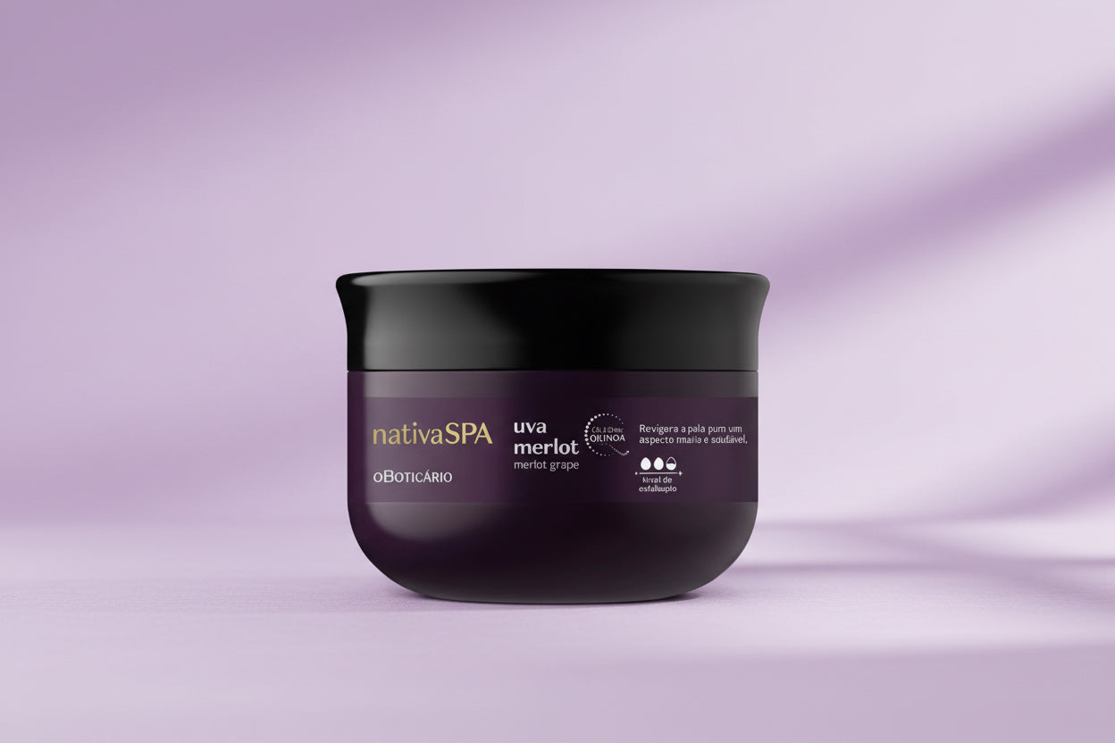 Exfoliant Corporelle, Nativa Spa, Raisin Merlot - 180g