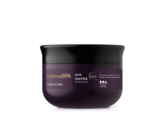 Exfoliant Corporelle, Nativa Spa, Raisin Merlot - 180g