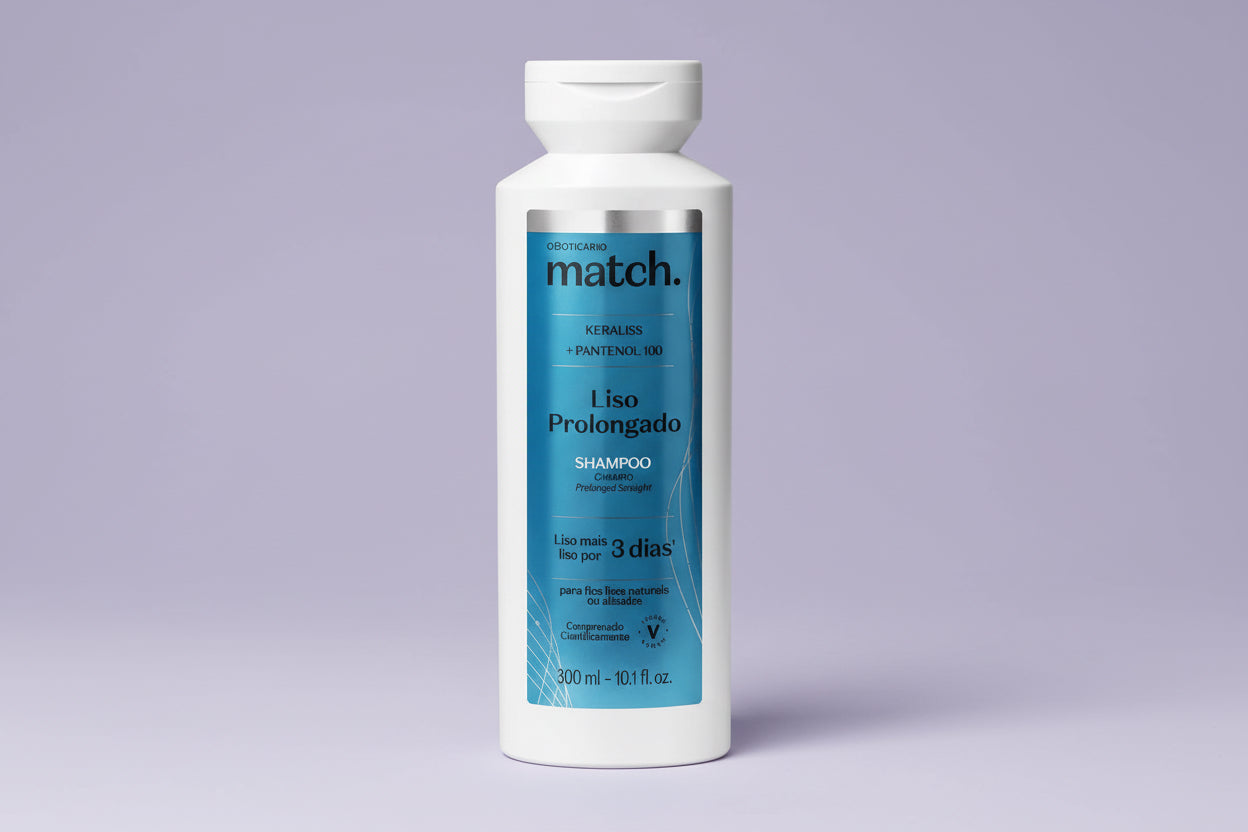 Shampoing lisse longue durée Match, 300 ml