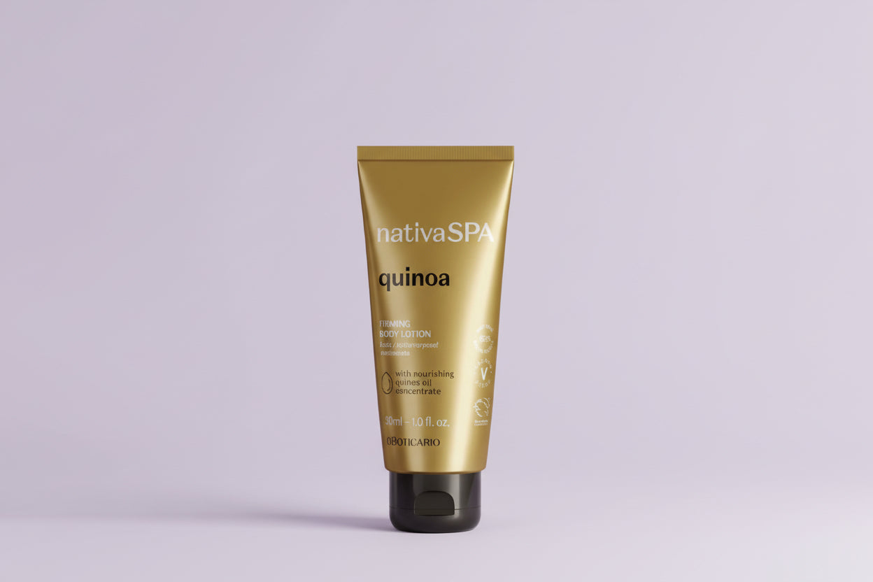 Mini lotion raffermissante pour le corps au quinoa de Nativa Spa, 30 ml