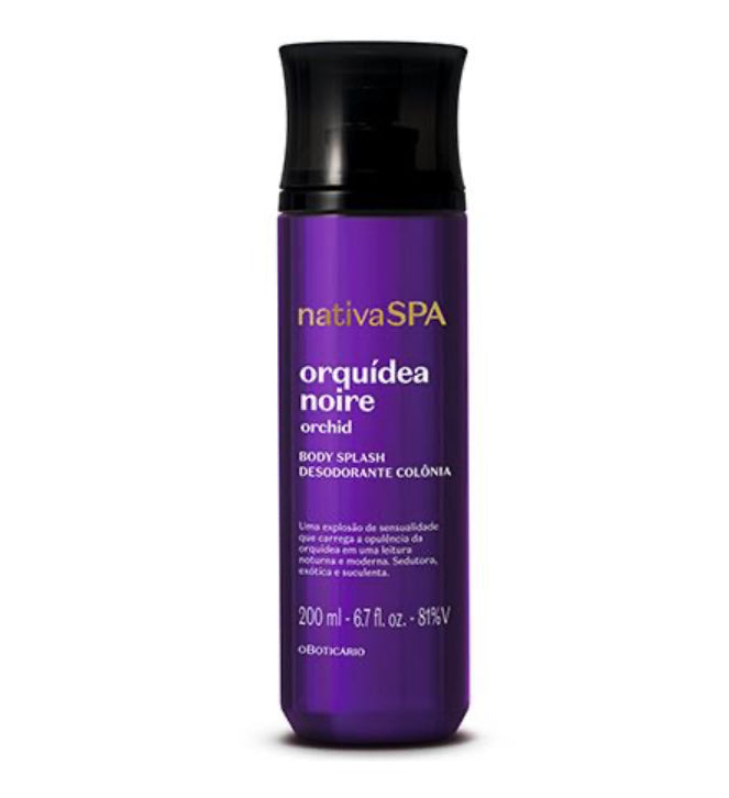 Nativa Spa Black Orchid Body Splash, 200 ml