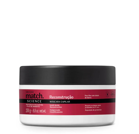 Masque capillaire reconstructeur Match Science, 250 g