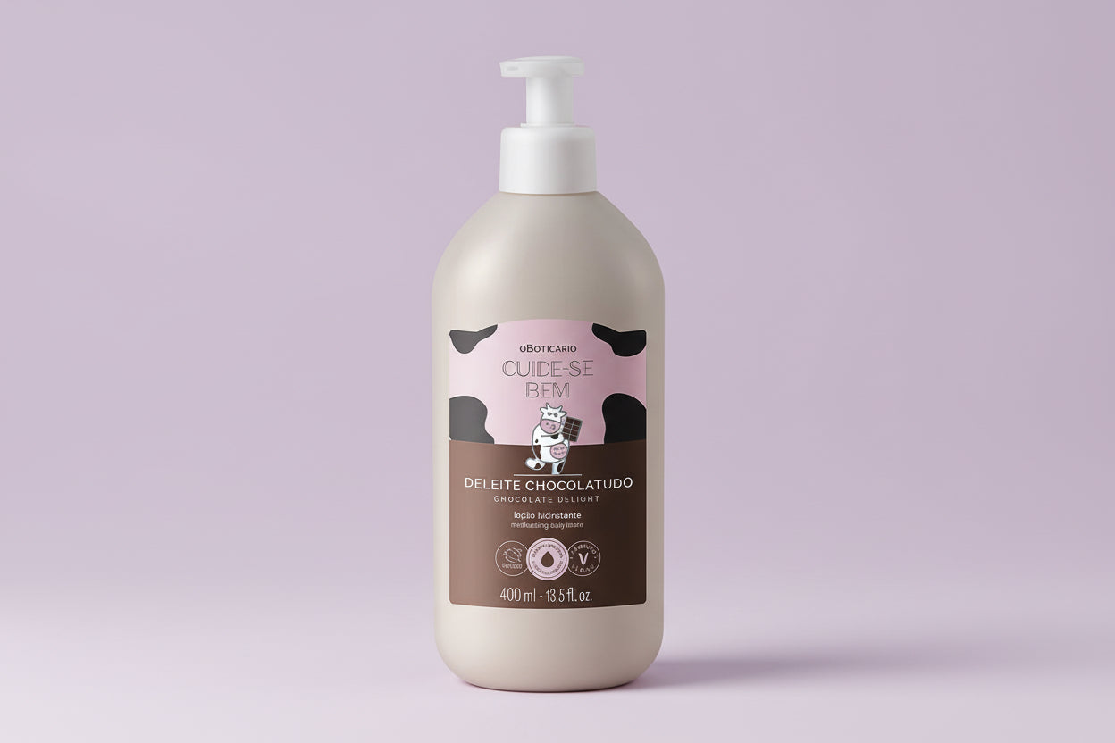 Prenez soin de vous Lait Corps Hydratant Chocolat Délice -     400 ml