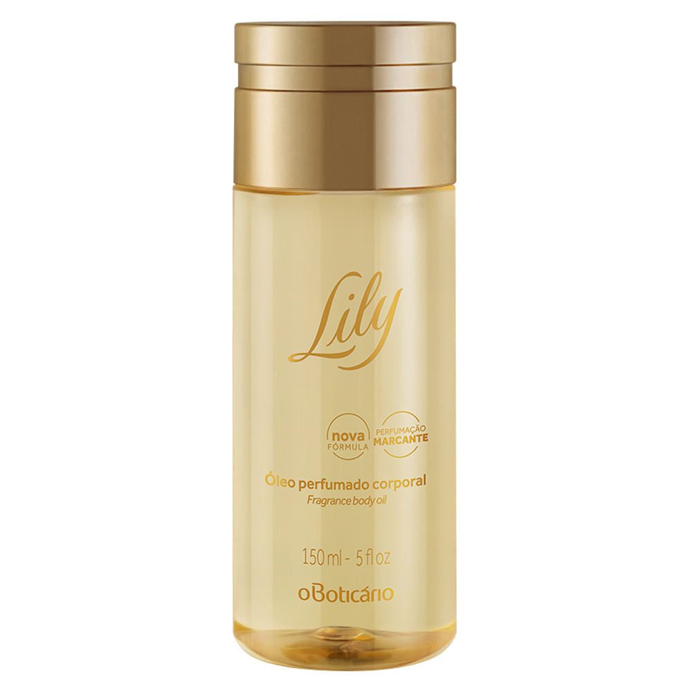 Huile corporelle parfumée au lys, 150 ml