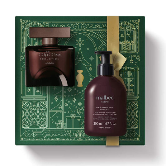 Coffret de Noël Coffee Man Seduction Malbec