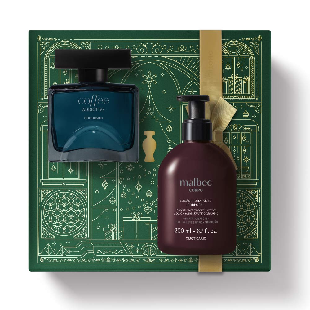 Coffret de Noël Coffee Man Addictive Malbec