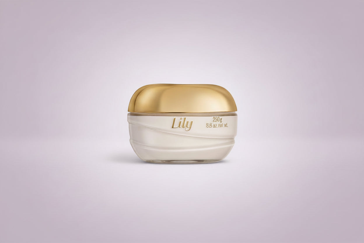Crème Hydratante Satinée Lily, 250 g