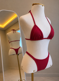 Bikini Rouge Bordeaux