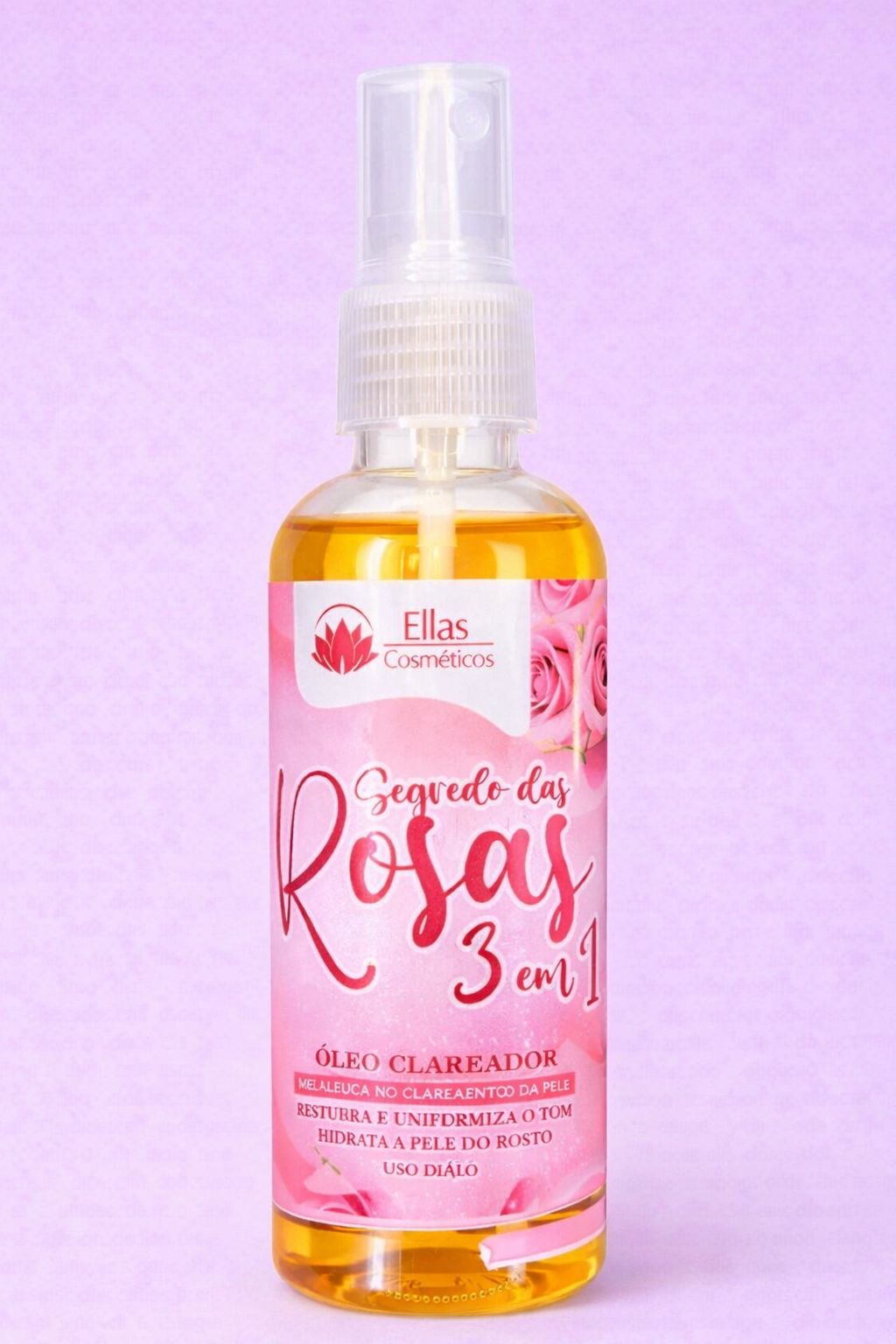 Huile éclaircissante - Secret des Roses – 3 en 1