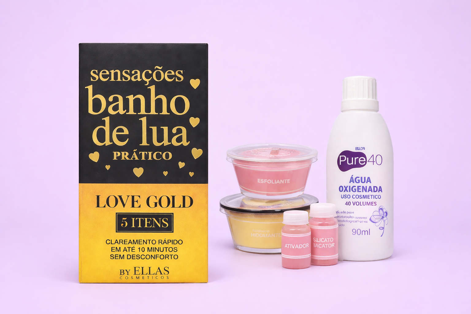 Kit Banho de Lua Prático (5 items)