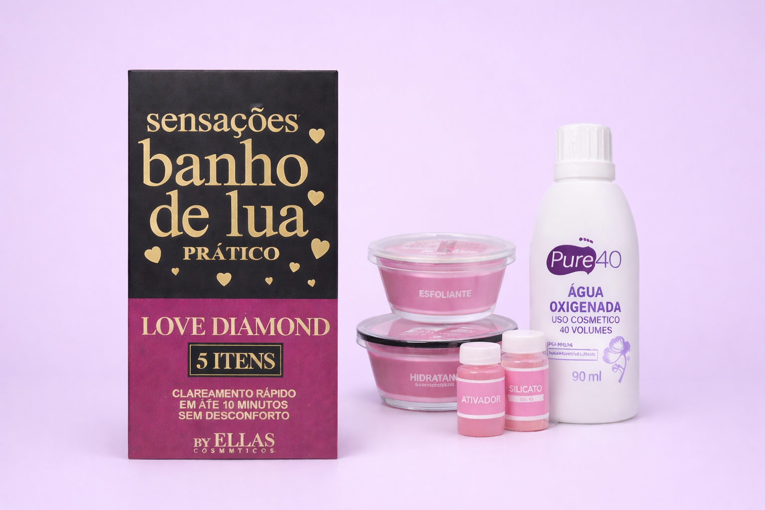 Kit Banho de Lua Prático – 5 Itens