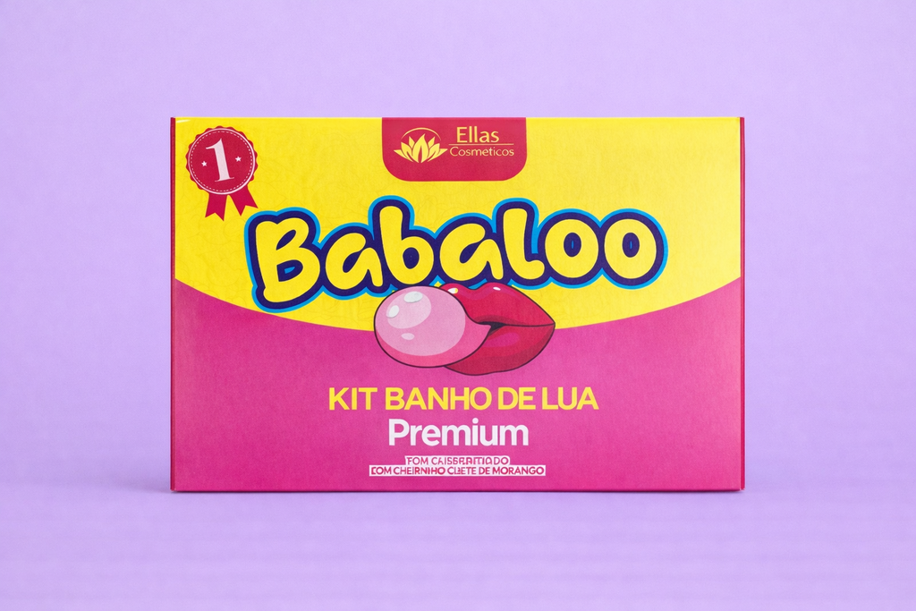 Kit Banho de Lua – Babaloо -bubble gum