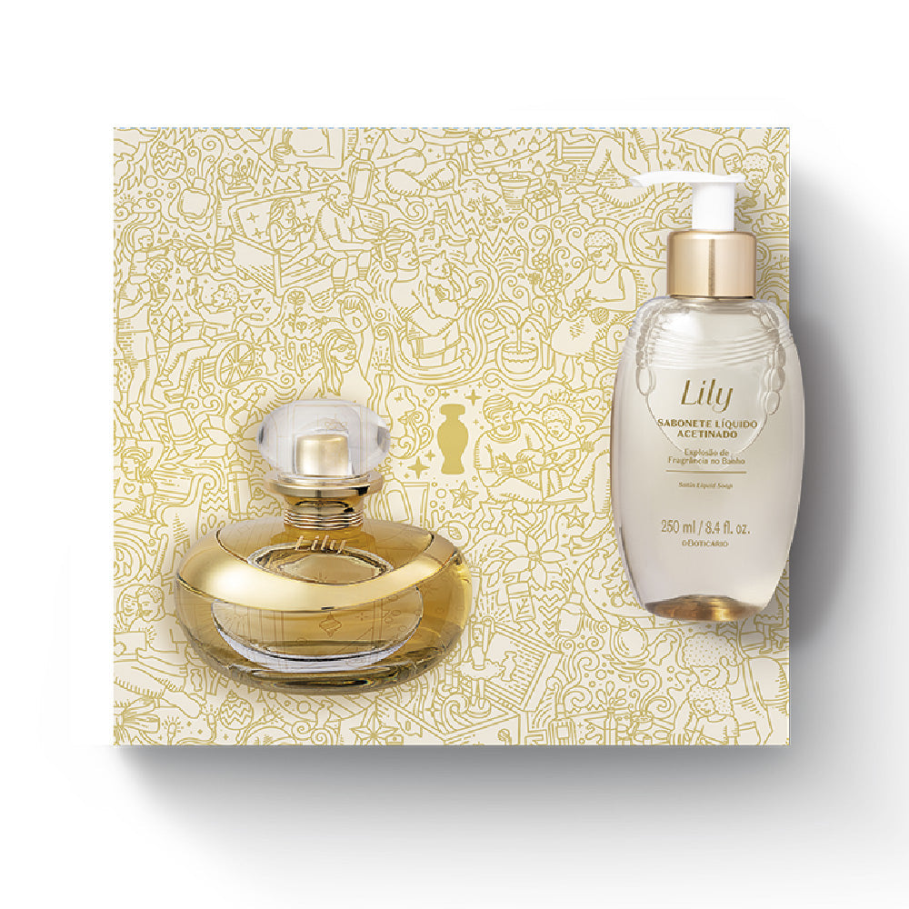 Coffret cadeau de Noël Lily
