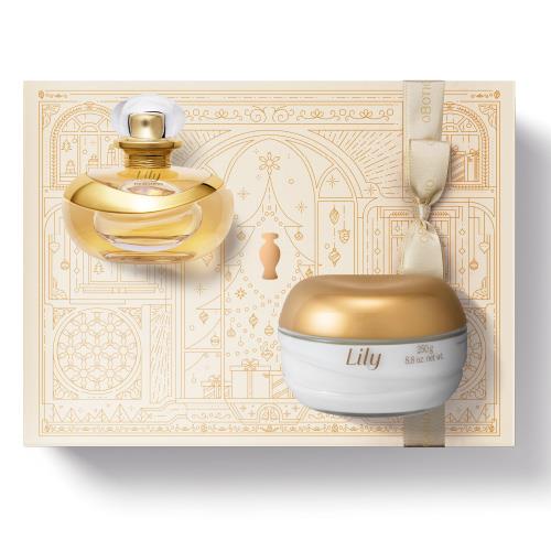 Coffret de Noël Lily Satinée