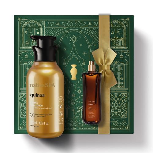 Coffret De Noël Nativa Spa Soins Capillaires Quinoa